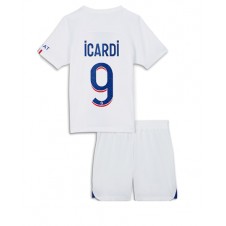 Paris Saint-Germain Mauro Icardi #9 Tredjeställ Barn 2022-23 Korta ärmar (+ Korta byxor)